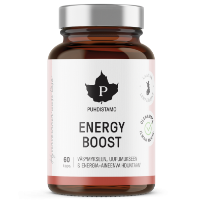 Puhdistamo EnergyBoost 60 kaps