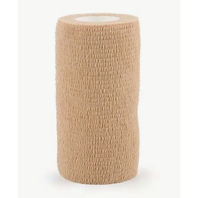 Lumocare itsekiinnittyvä tukiside 7,5cm x 4,5m beige 1 kpl