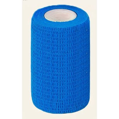 Lumocare itsekiinnittyvä tukiside 7,5cm x 4,5m sininen 1 kpl