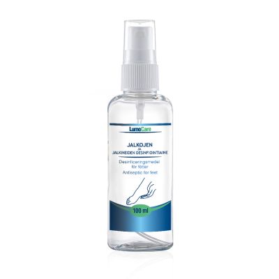 Lumocare Jalkojen ja jalkineiden desinfiointiaine 100 ml
