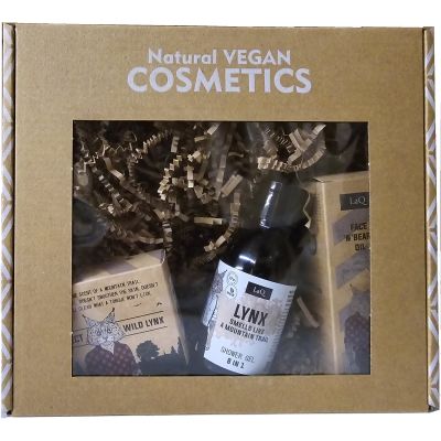 LaQ Lahjapakkaus miehille Lynx: 3 Lynx-tuotetta 1 kpl