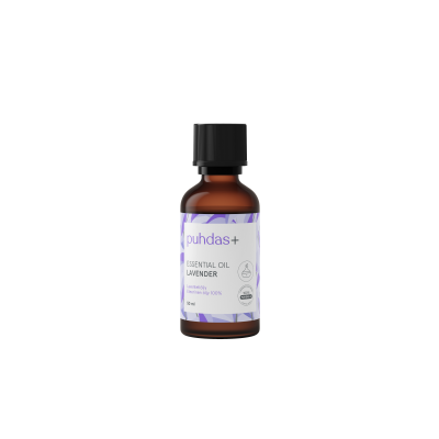 Puhdas+ 100% Eteerinen Laventeliöljy 50 ml