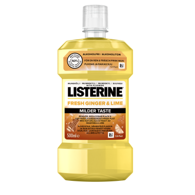 LISTERINE Fresh Ginger & Lime Milder Taste suuvesi 500 ML