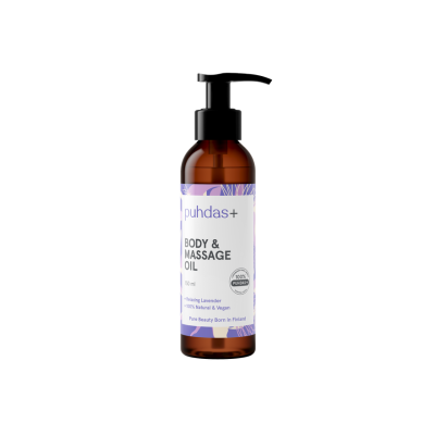 Puhdas+ Massage oil Lavender 150 ml