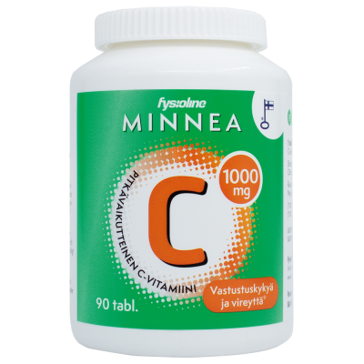 Minnea C-vitamiini pitkävaikutteinen 1000 mg 90 tabl