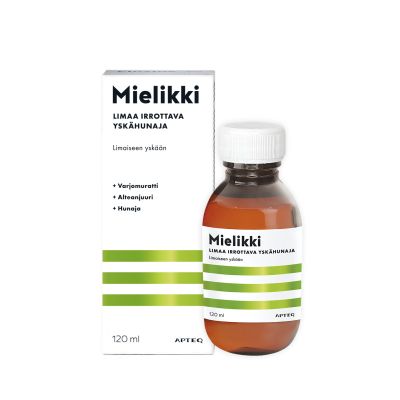 Apteq Mielikki Limaa irrottava yskähunaja 120 ml