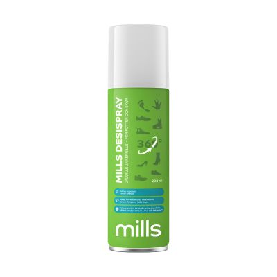 Mills Desispray jaloille ja kengille 200 ml