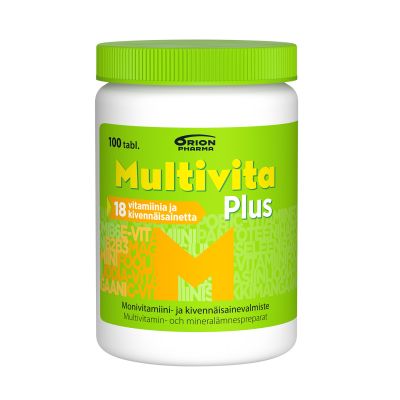 Multivita Plus monivitamiini 100 tabl