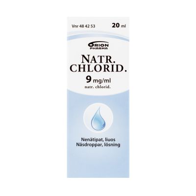 NATR. CHLORID. nenätipat, liuos 9 mg/ml 20 ml