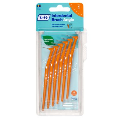 TePe hammasväliharja 0,45 mm Angle oranssi 6 kpl