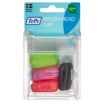 TePe hammasharjakotelo harjapäälle 4 kpl