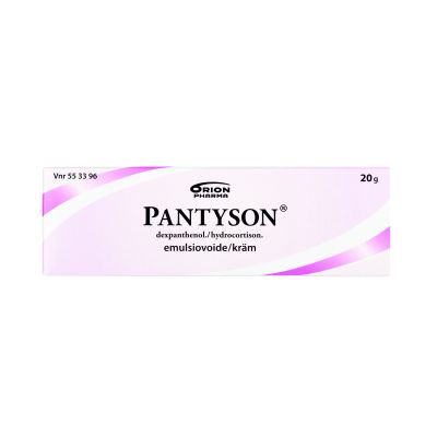 PANTYSON emulsiovoide 10/20 mg/g 100 g