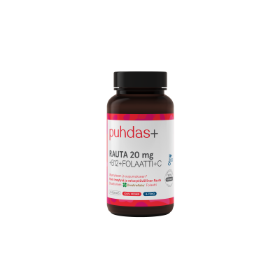 Puhdas+ Rauta & Folaatti 60 kaps
