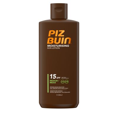 PIZ BUIN MOISTURISING SUN LOTION SPF15 aurinkosuojavoide 200 ML