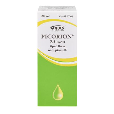 PICORION tipat, liuos 7,5 mg/ml tiputin 20 ml