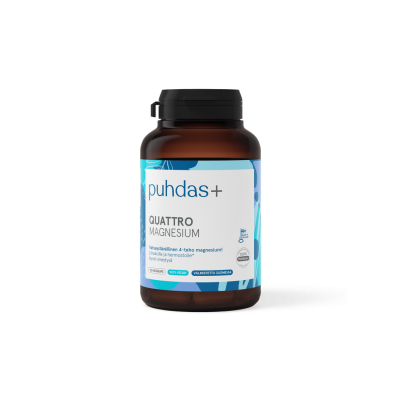 Puhdas+ Quattro Magnesium 100 + 20 vegekaps
