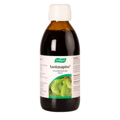SANTASAPINA KUUSENKERKKÄSIIRAPPI alkoholiton, lasipurkissa 200 ML