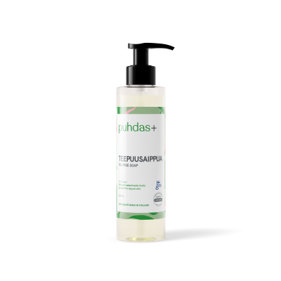 Puhdas+ Teepuusaippua 200 ml