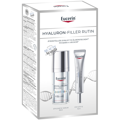 Eucerin Hyaluron-Filler Epigenetic Serum & Eye Cream Gift Pack 30 ml + 15 ml 1 kpl