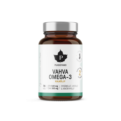 Puhdistamo Vahva Omega-3 70 kaps