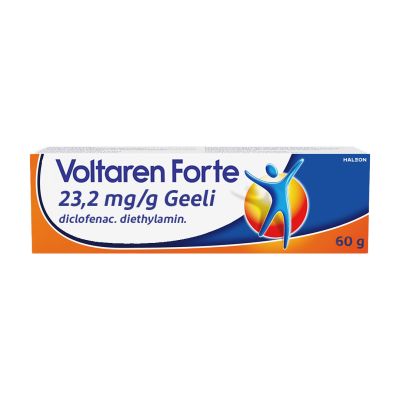 VOLTAREN FORTE geeli 23,2 mg/g 60 g
