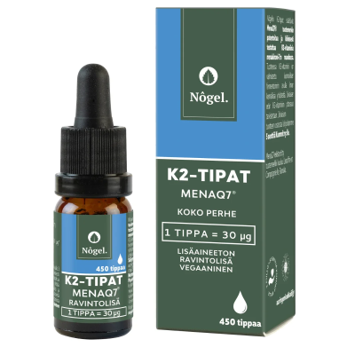 Nogel K2-tipat 30 mikrog/tippa 10 ml