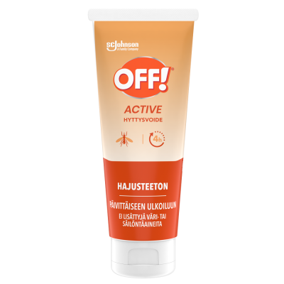 OFF! Active hajustamaton hyttysvoide 100 ml