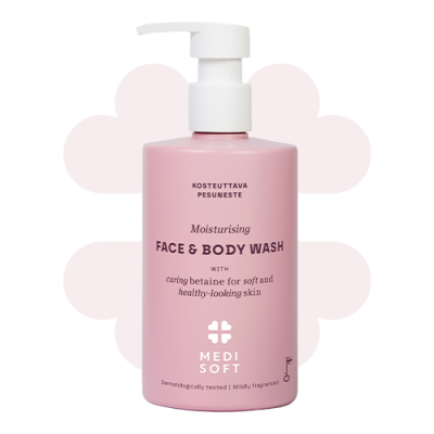 Medisoft Moisturising Face & Body Wash 290 ml