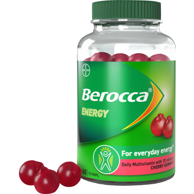 Berocca Energy gummies 60 kpl