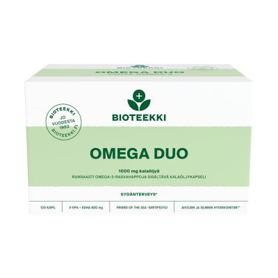 Bioteekki Omega Duo 120 kaps