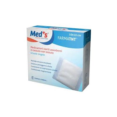 MEDS FARMATNT Imevä sidos 10x10 cm 6 kpl