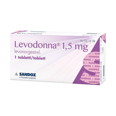 LEVODONNA tabletti 1,5 mg 1 fol