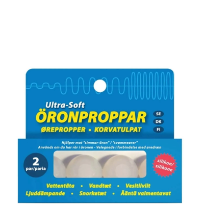Ultra-soft silikonikorvatulppa 2 PARIA