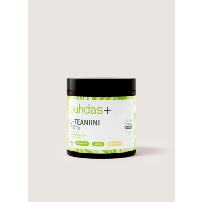 Puhdas+ L-Teaniini Natural from Green Thea extract 40 g