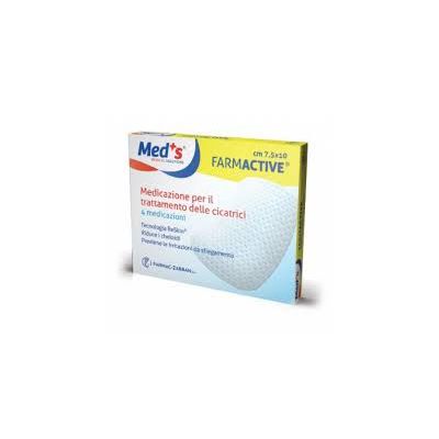 MEDS FARMACTIVE arpilaastari silikoni 7,5 x 10 cm 4 kpl