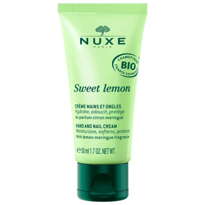 Nuxe Sweet Lemon BIO Hand and Nail Cream 50ml 50 ml