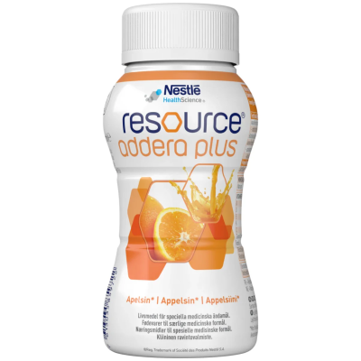 Resource Addera Plus Appelsiini 4x200 ml