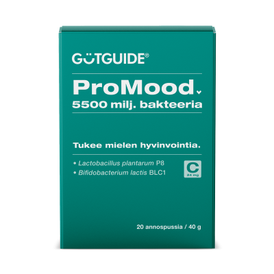 Gutguide Promood bakteerivalmiste 20 kpl