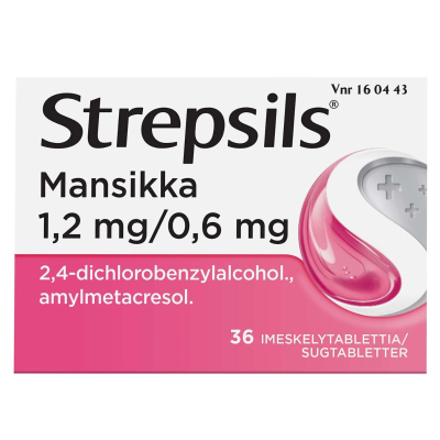 STREPSILS MANSIKKA 36 fol