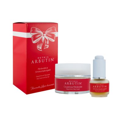 Detria Arbutin lahjapakkaus päivä+silmä 50 ml + 14 ml