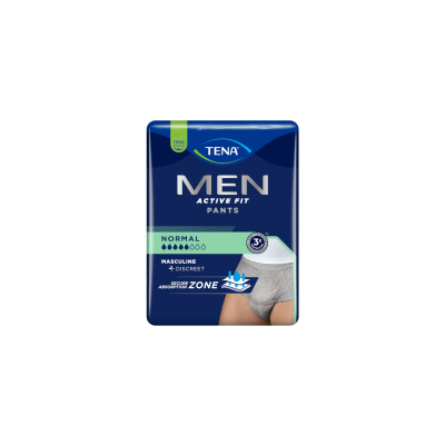 TENA Men Pants Normal L/XL harmaa 772802 10 KPL