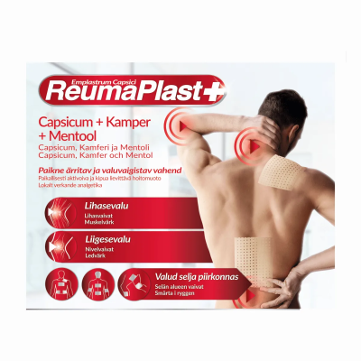 KAIGERT Reumaplast 10cm x 16cm 1 kpl