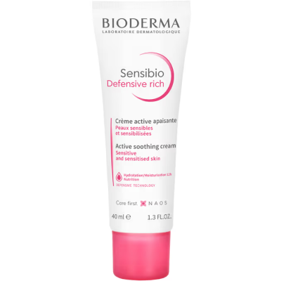 Bioderma Sensibio Defensive Rich Soothing Cream 40 ml