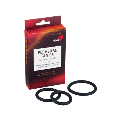 RFSU Pleasure Rings penisrengas 3 kpl