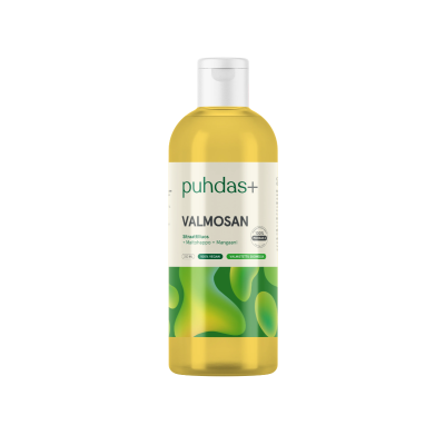 Puhdas+ Valmosan Sitraattiliuos + Maitohappo + Mangaani 250 ml