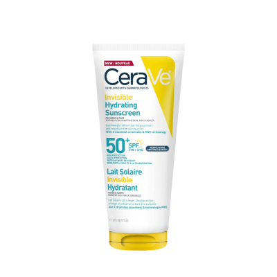 CeraVe Invisible Hydrating Sunscreen SPF50+ aurinkosuojavoide 177 ml