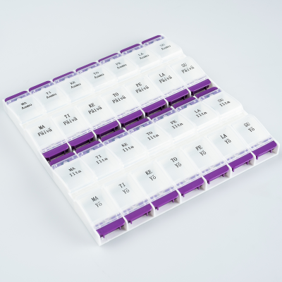 1Aid lääkeannostelija 4 lokeroa/päivä 1 viikon 1 kpl