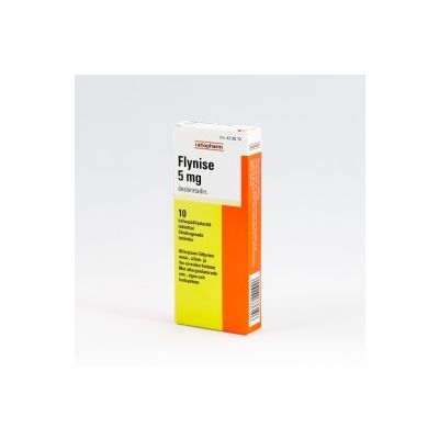 FLYNISE tabletti, kalvopäällysteinen 5 mg 10 fol