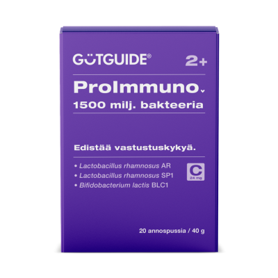 GutGuide ProImmuno bakteerivalmiste 20 kpl