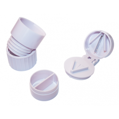 Arjenapu+ Lääkepurkki,halkaisin ja murskain 1 kpl